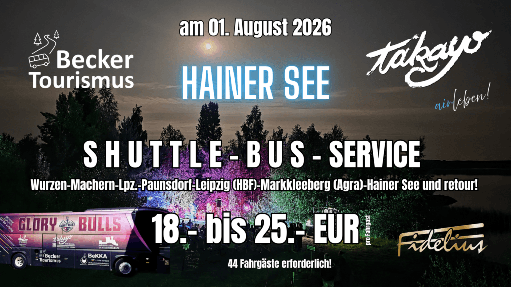 01.08.2026 Hainer See 1920x1080 Shuttle